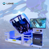 LEKE VR Theme Park 720 Degree View Roller Coaster Simulator 360 VR Chair Rotation Machine Virtual Reality Flight Simulator 9D VR