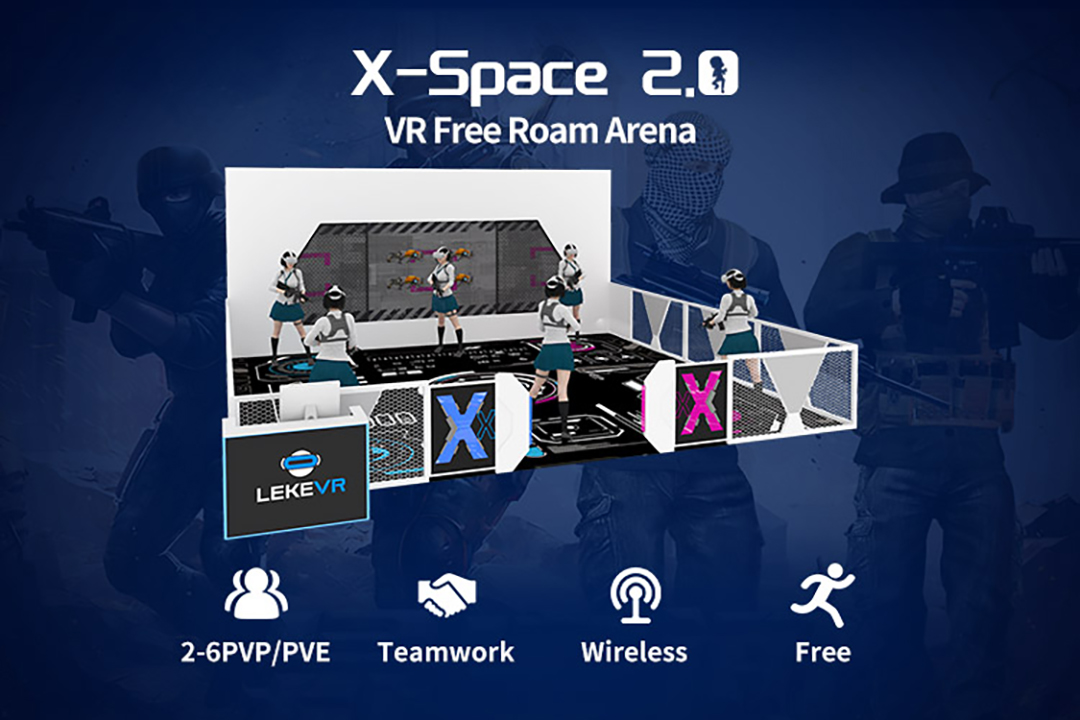 multiplayer immersive vr games experience, esports vr arena, 