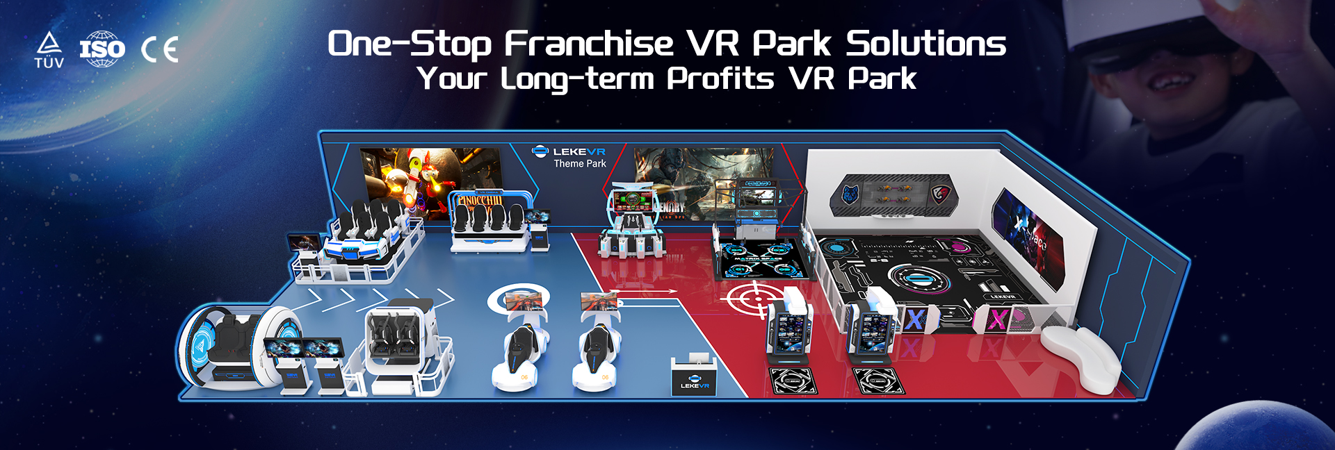 One-Stop Franchise VR Park Solutions 