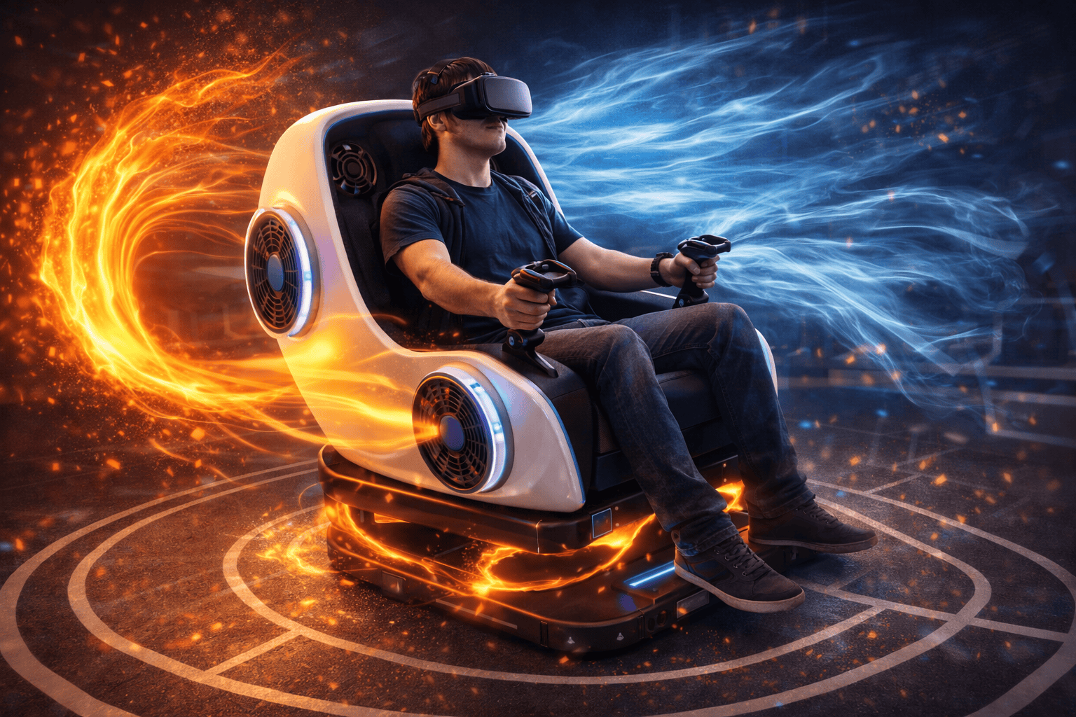 Environmental Effects FX: Wind, Heat & Vibration in VR