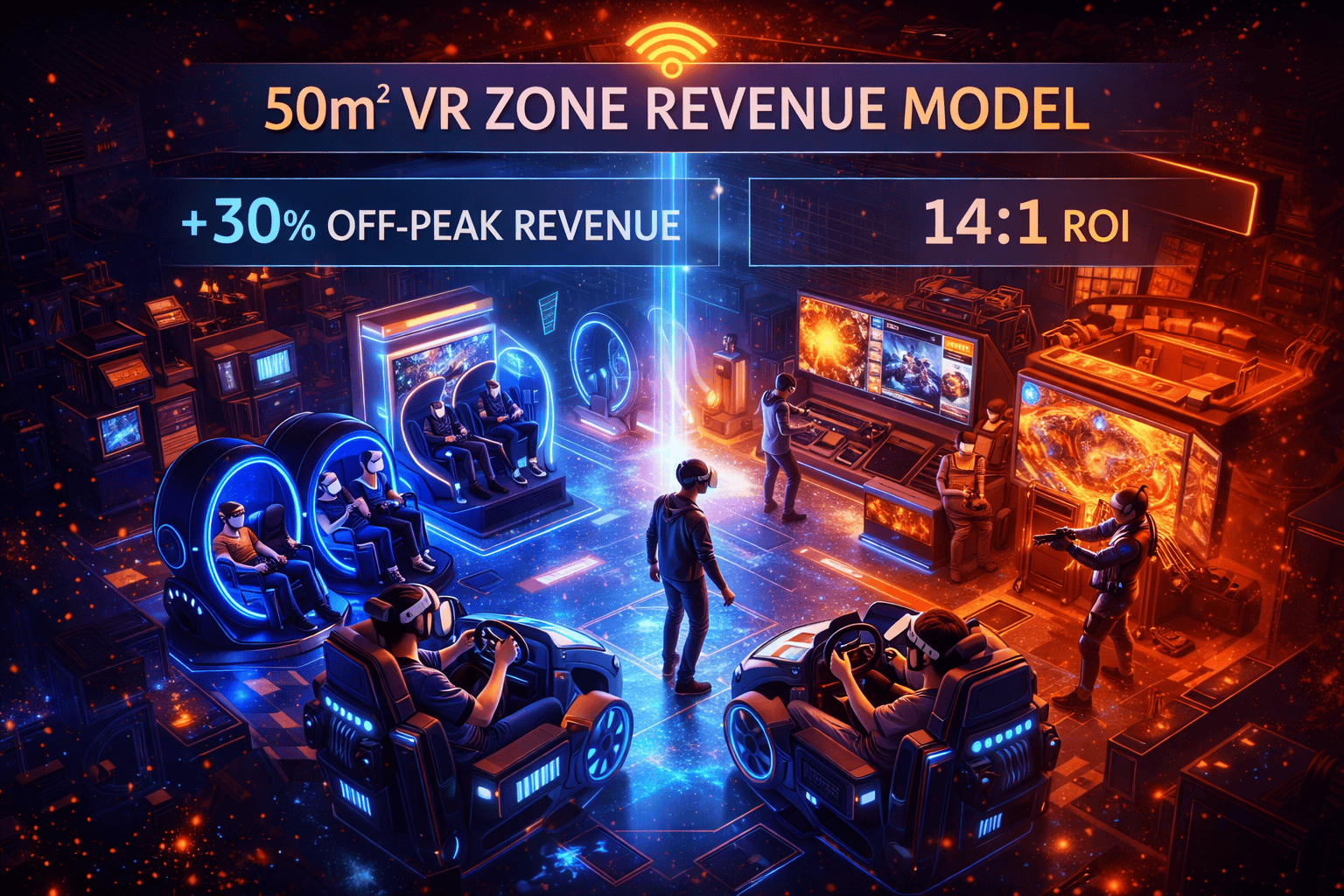 50㎡ VR Zone Revenue Model
