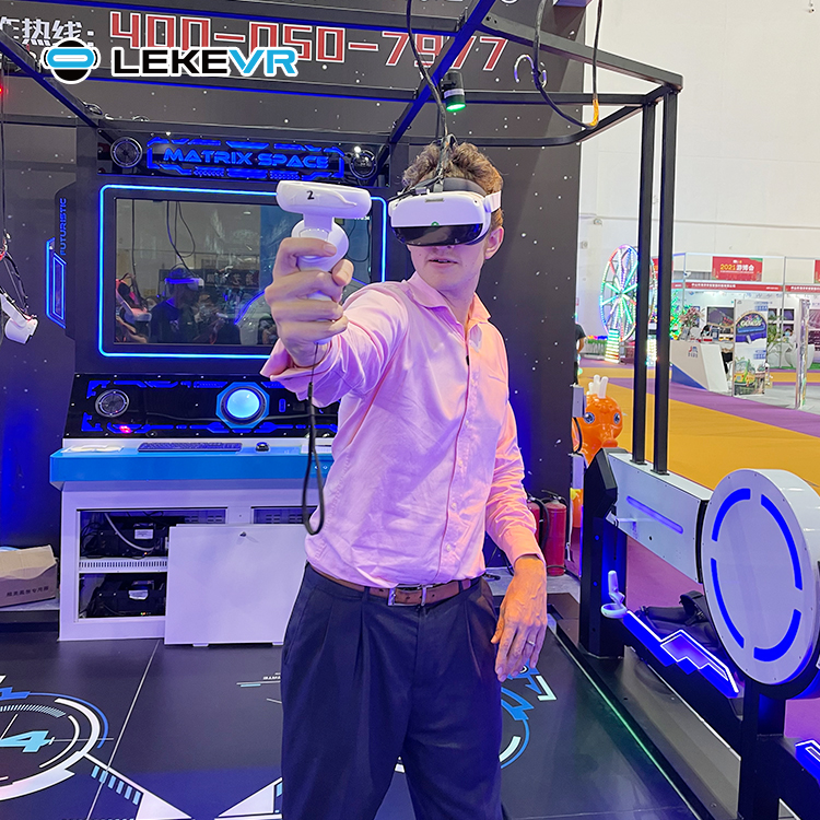 LEKE Franchise Virtual Reality Multiplayer Escape Room Virtual VR Shooting Game VR Simulator