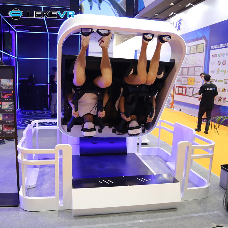 LEKE VR 360 Cinema Chair Virtual Reality Roller Coaster Simulator Games