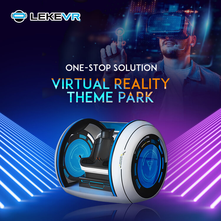 LEKE VR Egg Chair Space Shuttle2.0 Game Virtual Reality VR Business Solutions Provider 9D VR Simulator 