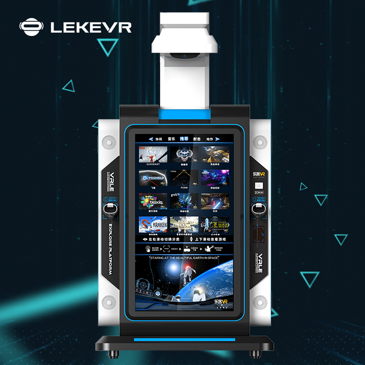 LEKE Corps Pro Virtual Reality Simulator Machine 9D VR Theme Park Gaming Set