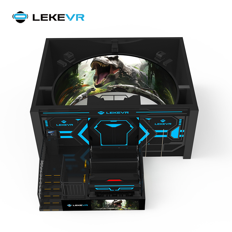 LEKE VR Naked Eye 3D Technology Kids Games Entertainment Center Immersive Experience 9D Track Motion Cinema 