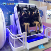 2 Seat 360 9D Virtual Reality Roller Coaster Simulator Chair