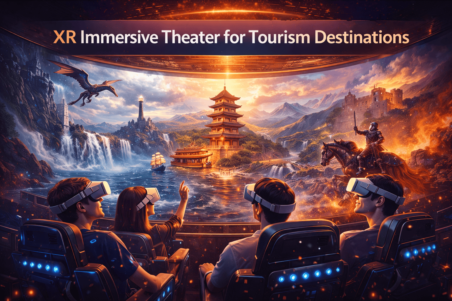 XR Immersive Theater for Tourism Destinations
