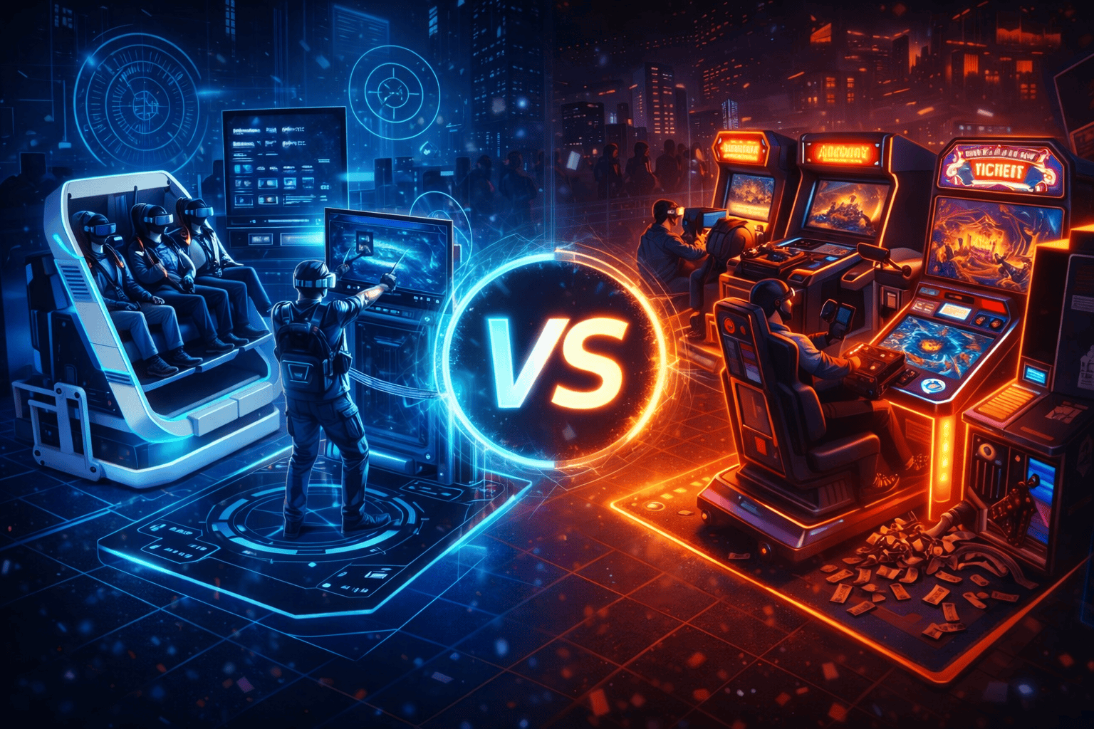 XR vs Arcade Machines in FEC ROI