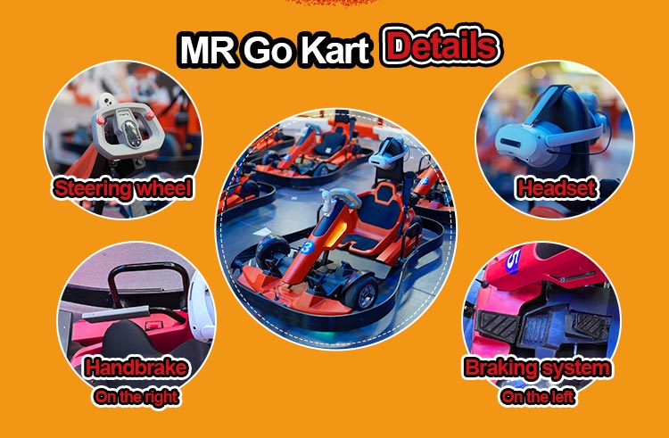 LEKE MR Go-Kart hardware and headset technical specifications